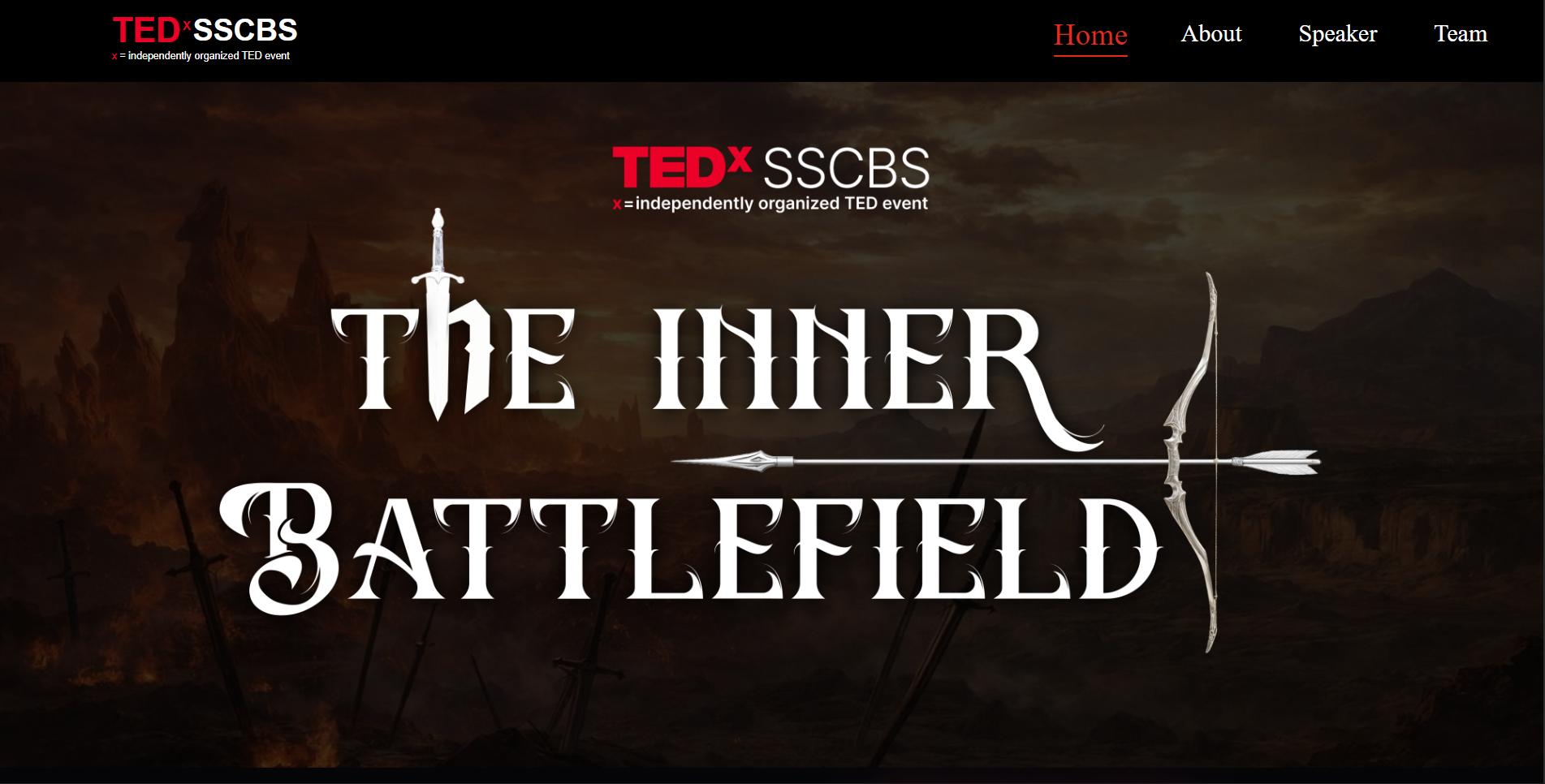 TEDxSSCBS Website